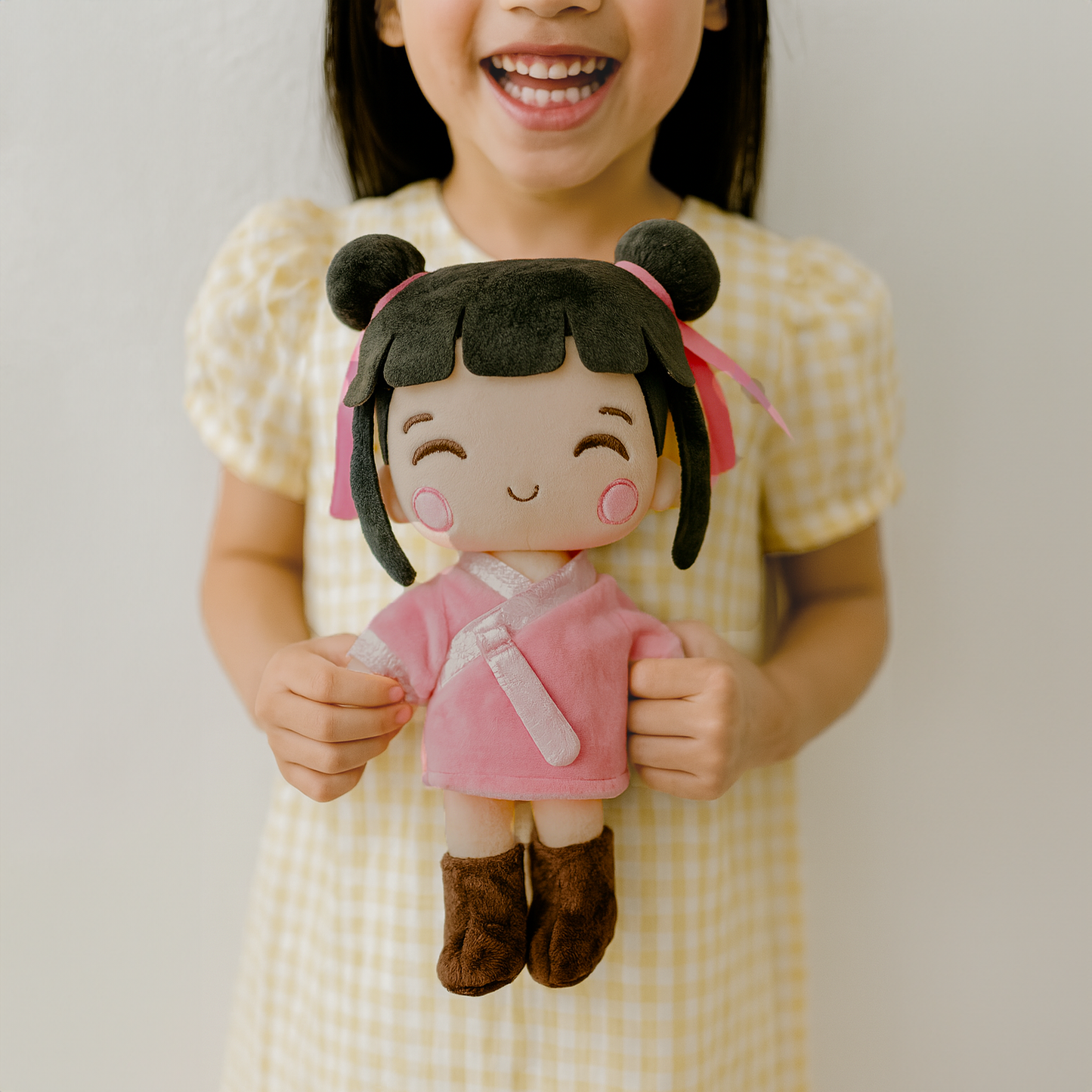 Asian plush doll for kids – Nini by Poco Pals