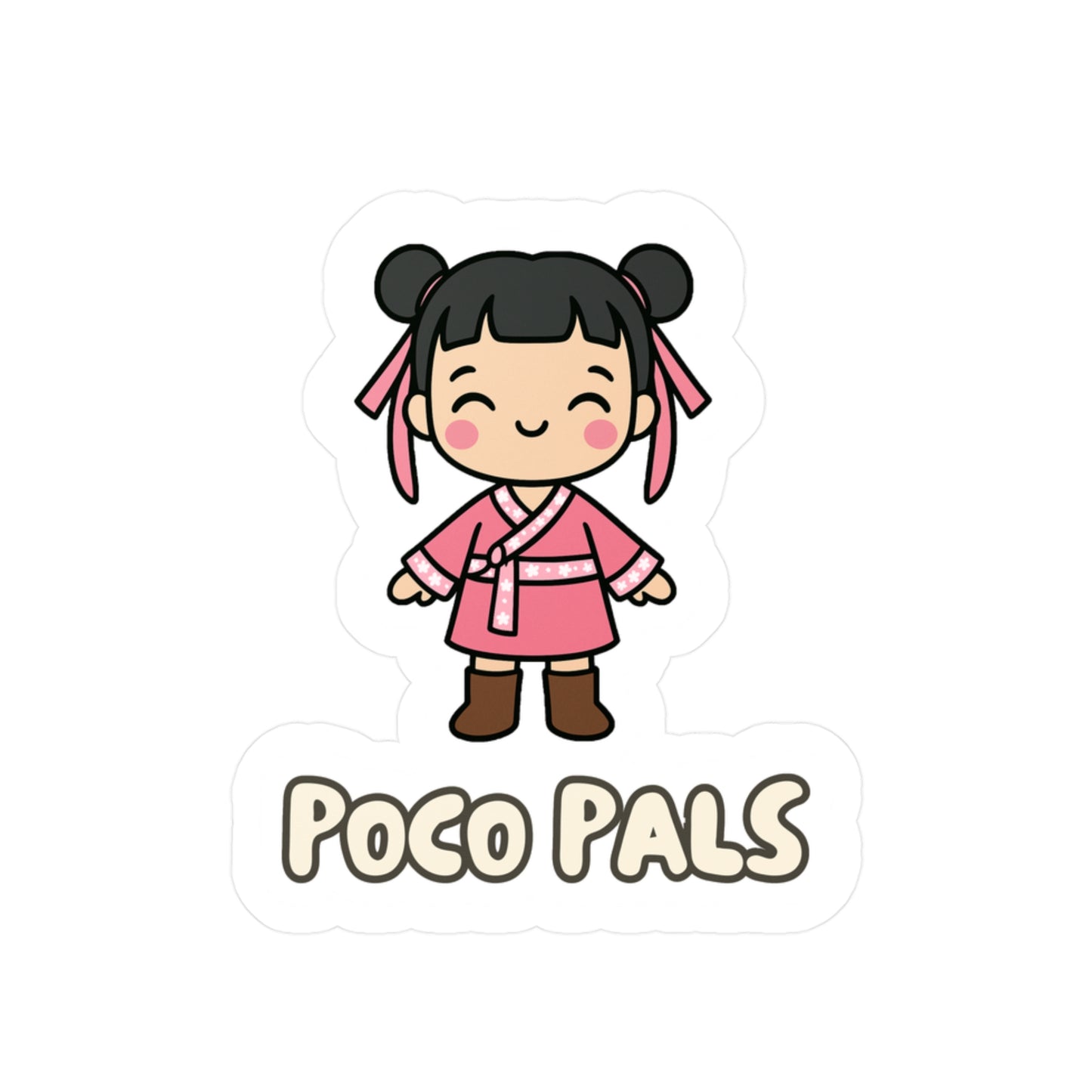 Poco Pals "Nini" Sticker with Logo