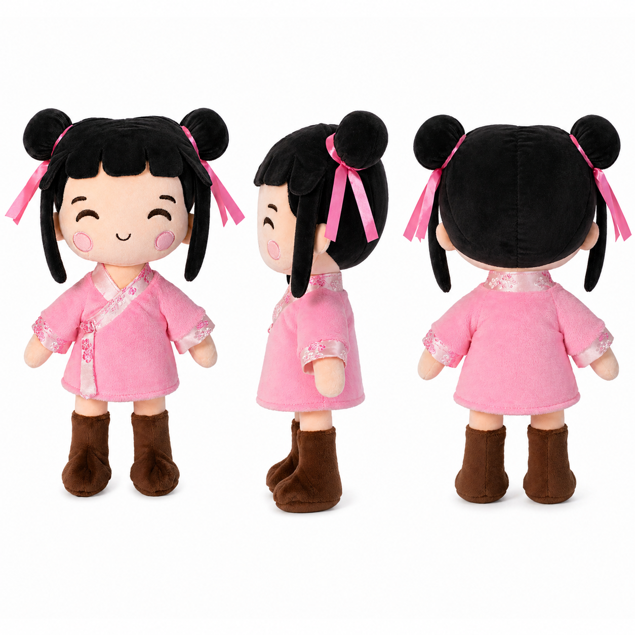 "Nini" Asian Plush Doll – Poco Pals